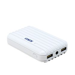 Universal 7800 mah Portable Power Bank Charger (White)